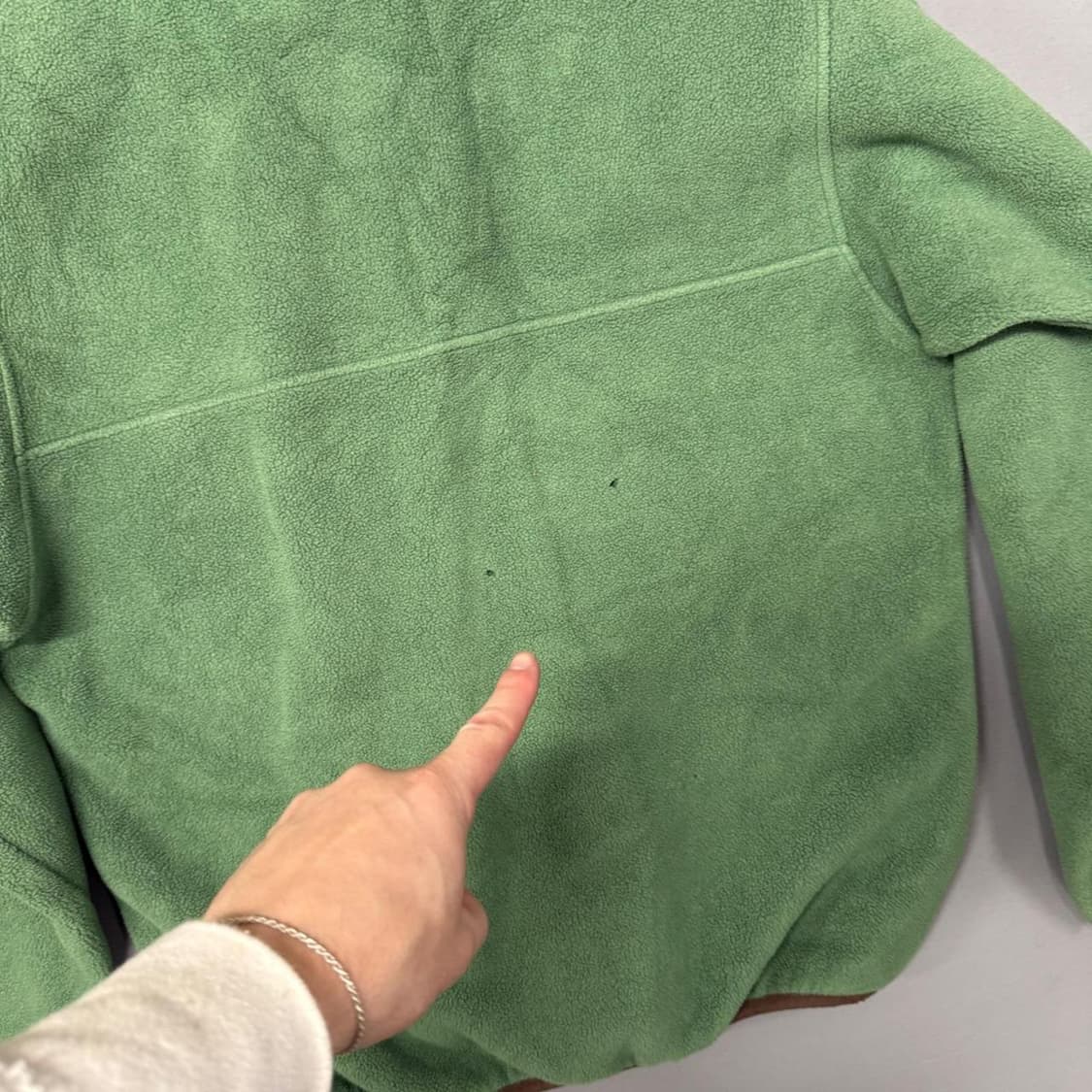 10s 파타고니아 신칠라 스냅-T 그린/브라운 상품이미지6