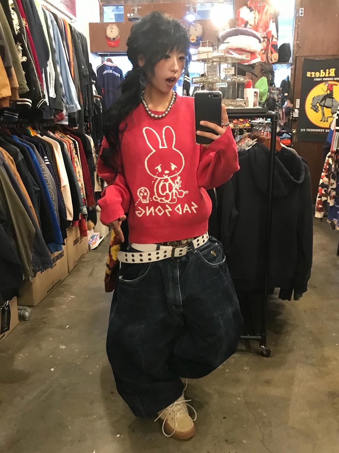 Hysteric Glamour Rabbit Knit ( 주인장 원픽 ) 상품이미지2