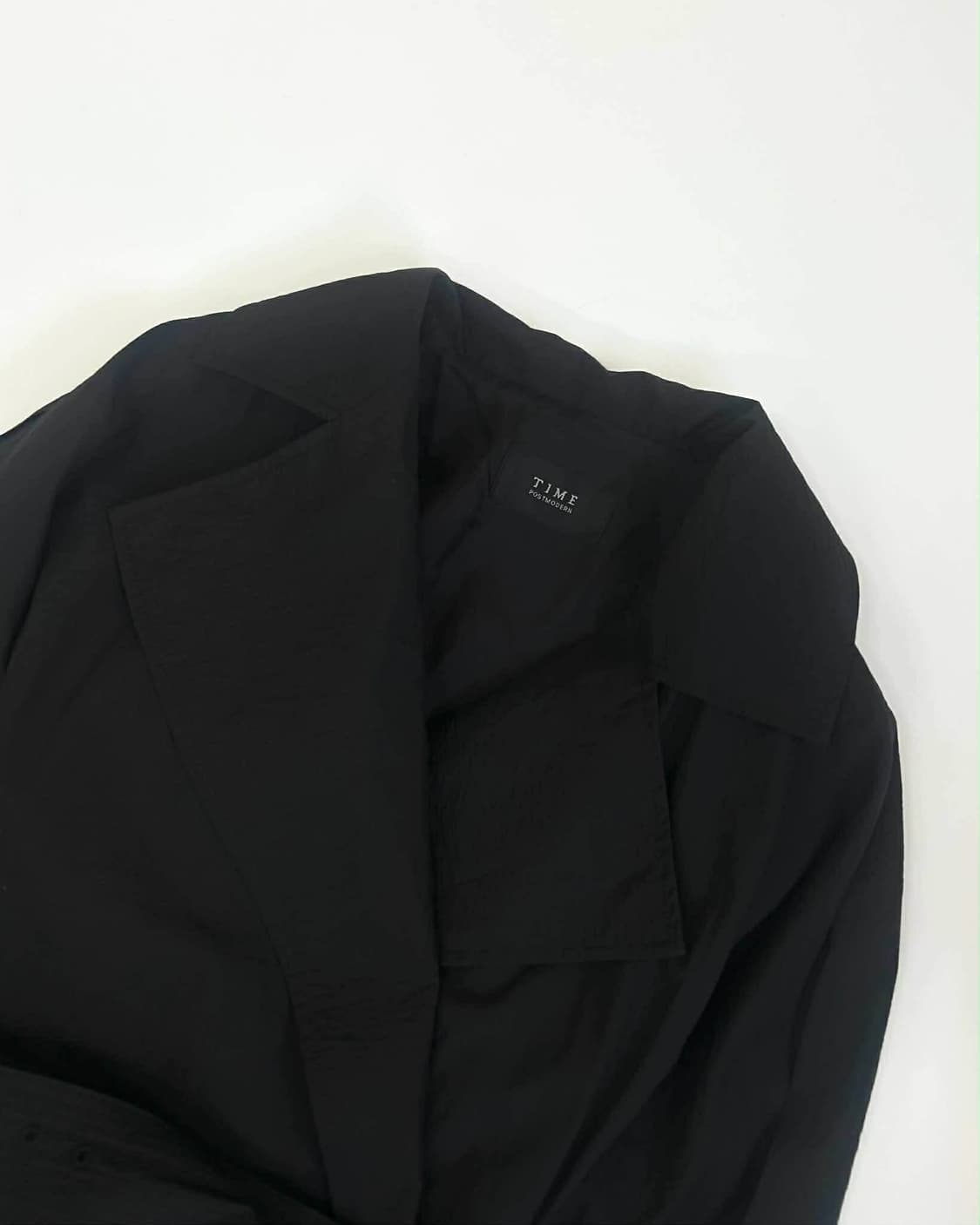 [F] 타임 포스트모던 21년 신형 한섬 벨티드 트렌치 코트 자켓 상품이미지6