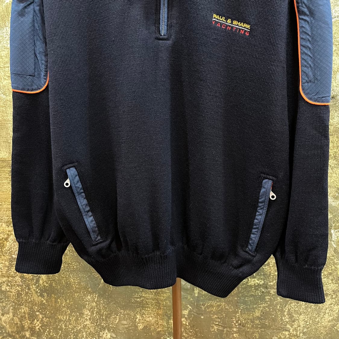 90~00s 폴앤샤크 요팅 하프넥 니트 이태리 메이드 상품이미지3