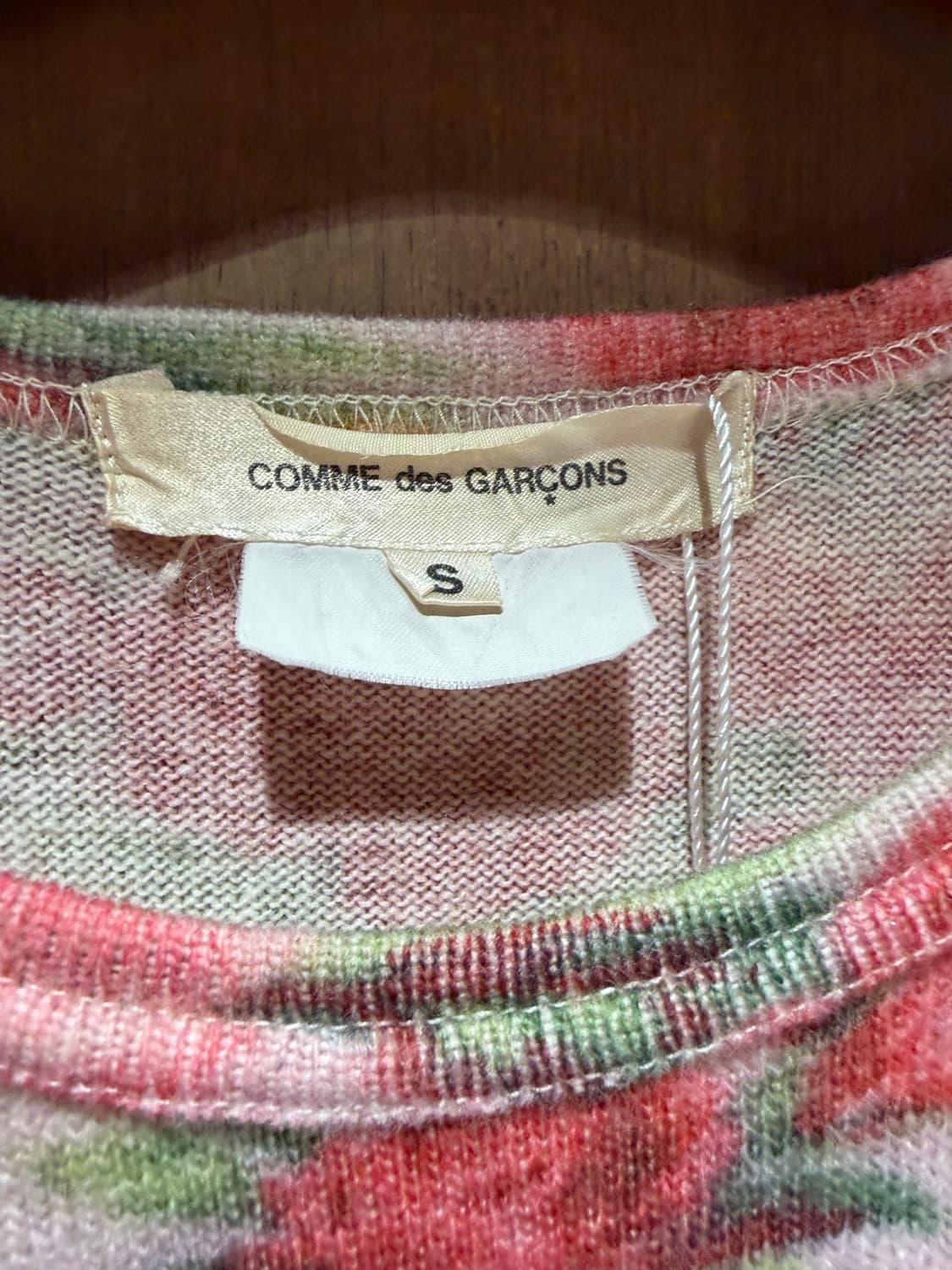 Comme des garcons 꼼데가르송 2016 플라워 니트 상품이미지7