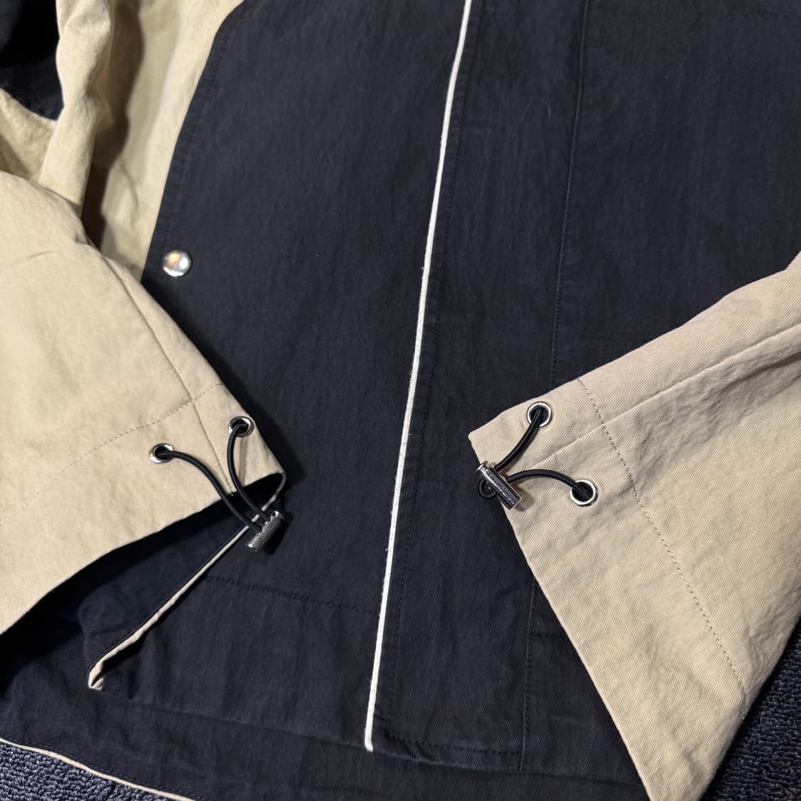 Kijun 기준 시네마 파카 후드 바람막이 자켓 상품이미지4