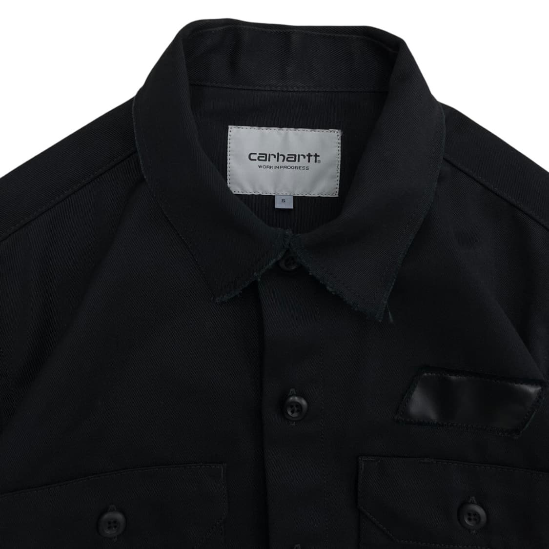 칼하트 블랙 셔츠자켓 S 상품이미지4