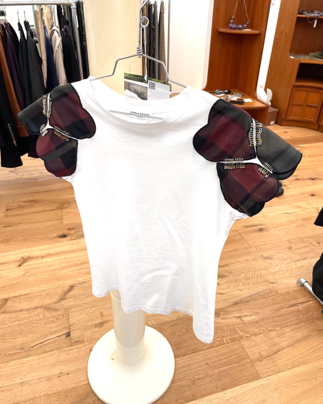 [M] 소니아리키엘 하트 슬리브 반팔 티셔츠 상품이미지2