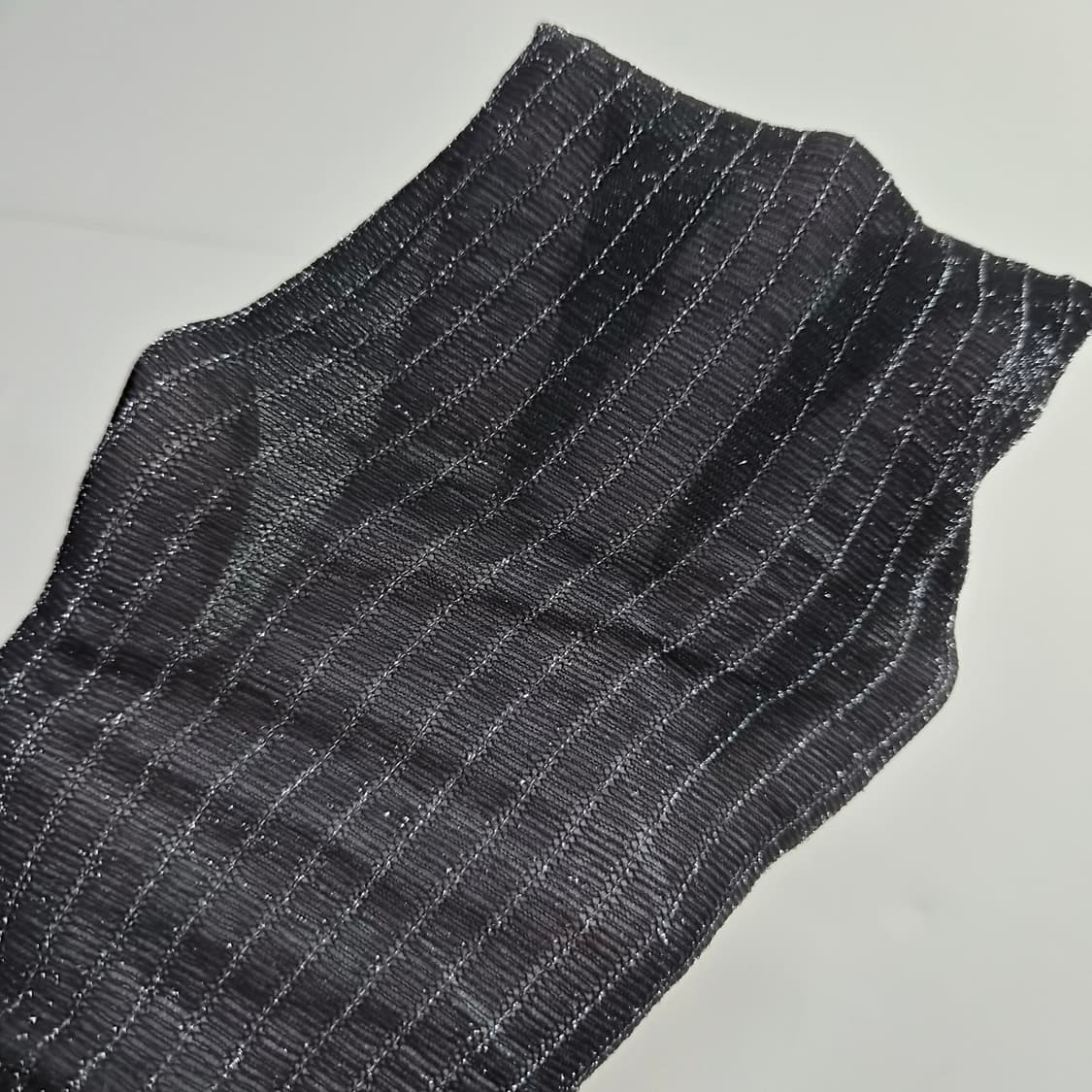 Fukuske 세오리아 패턴 블랙 팬티스타킹 상품이미지3