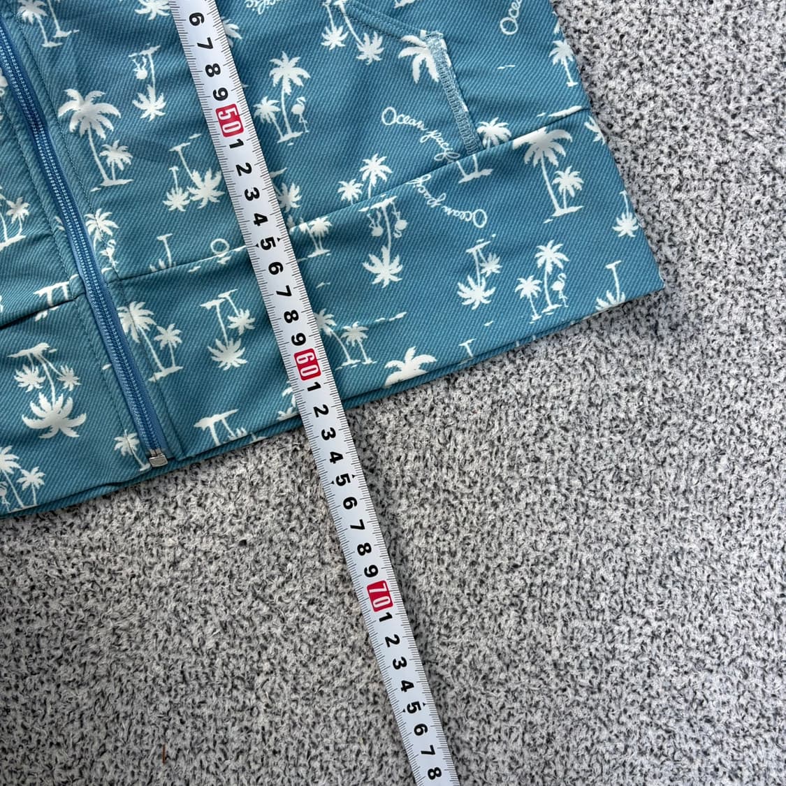 실측 오션퍼시픽 여성 후드 집업 자켓 0414J 상품이미지7