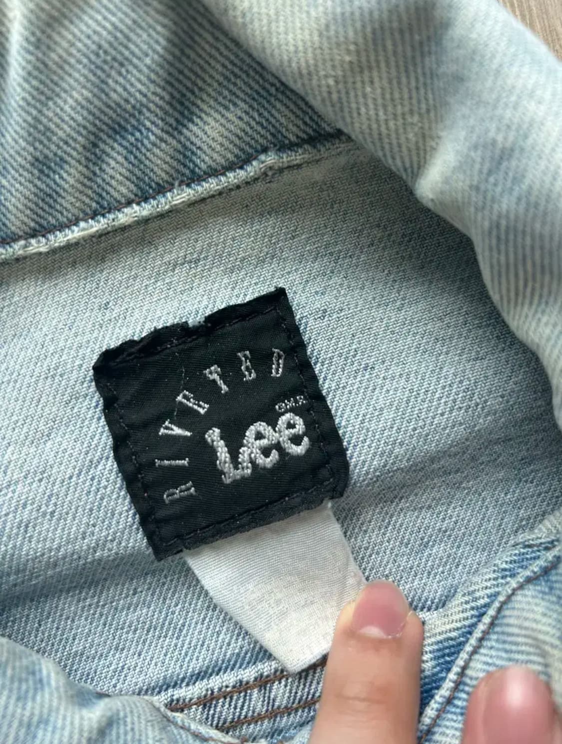 90's Lee 데님 트러커 자켓 상품이미지9