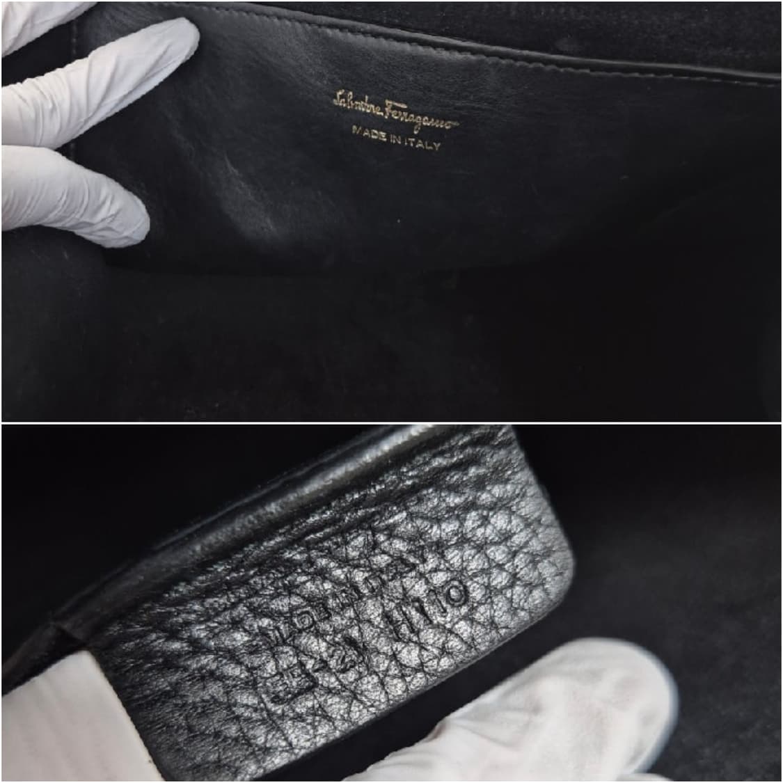 페라가모 레더 사각 토트백 상품이미지10