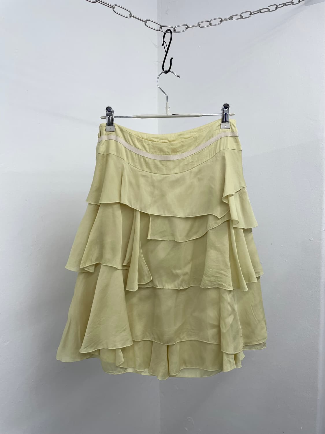 레몬 시어 프릴 캉캉 스커트🍋 상품이미지7