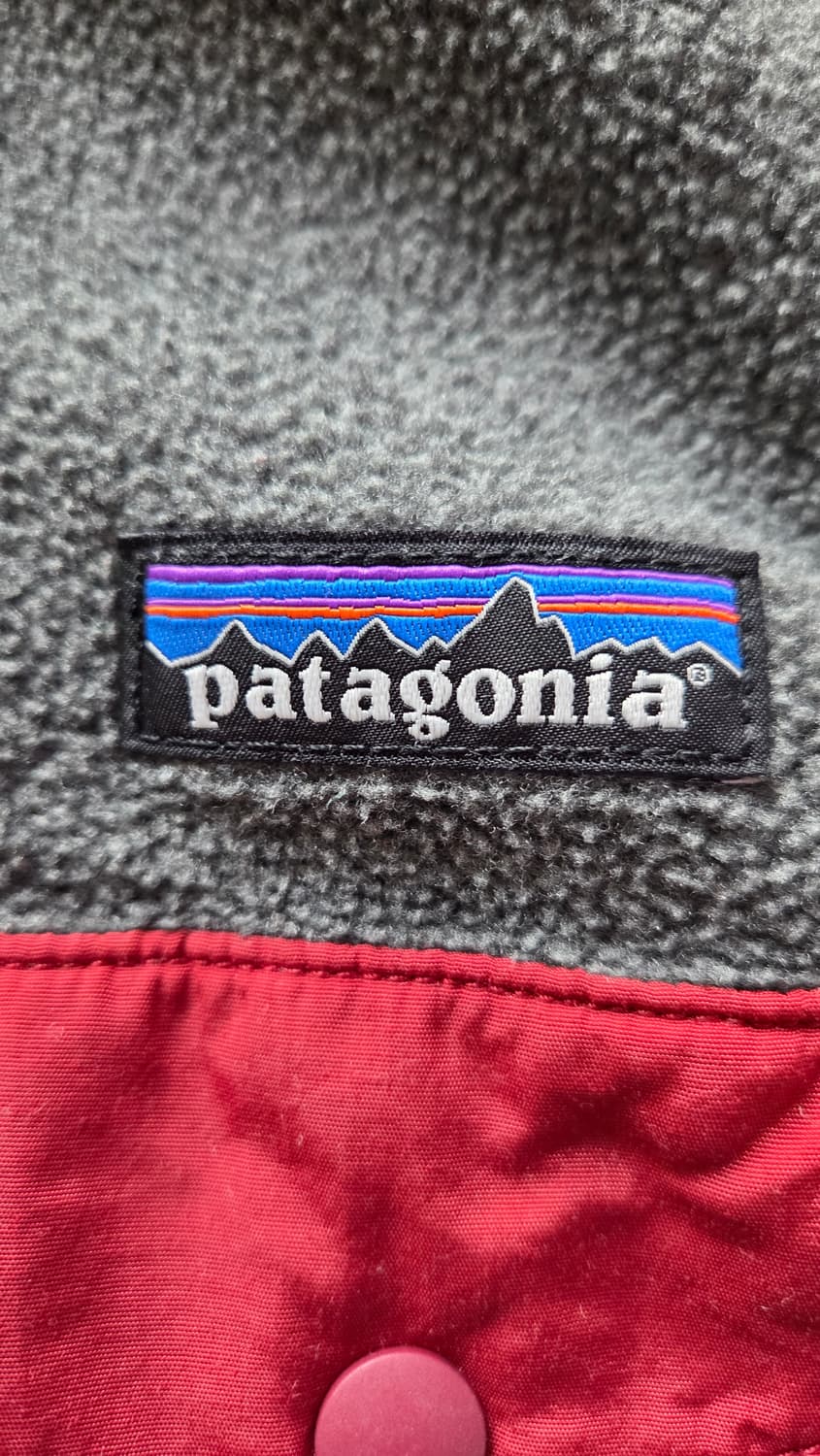 파타고니아 신칠라 니켈그레이 버건디 XL 상품이미지10