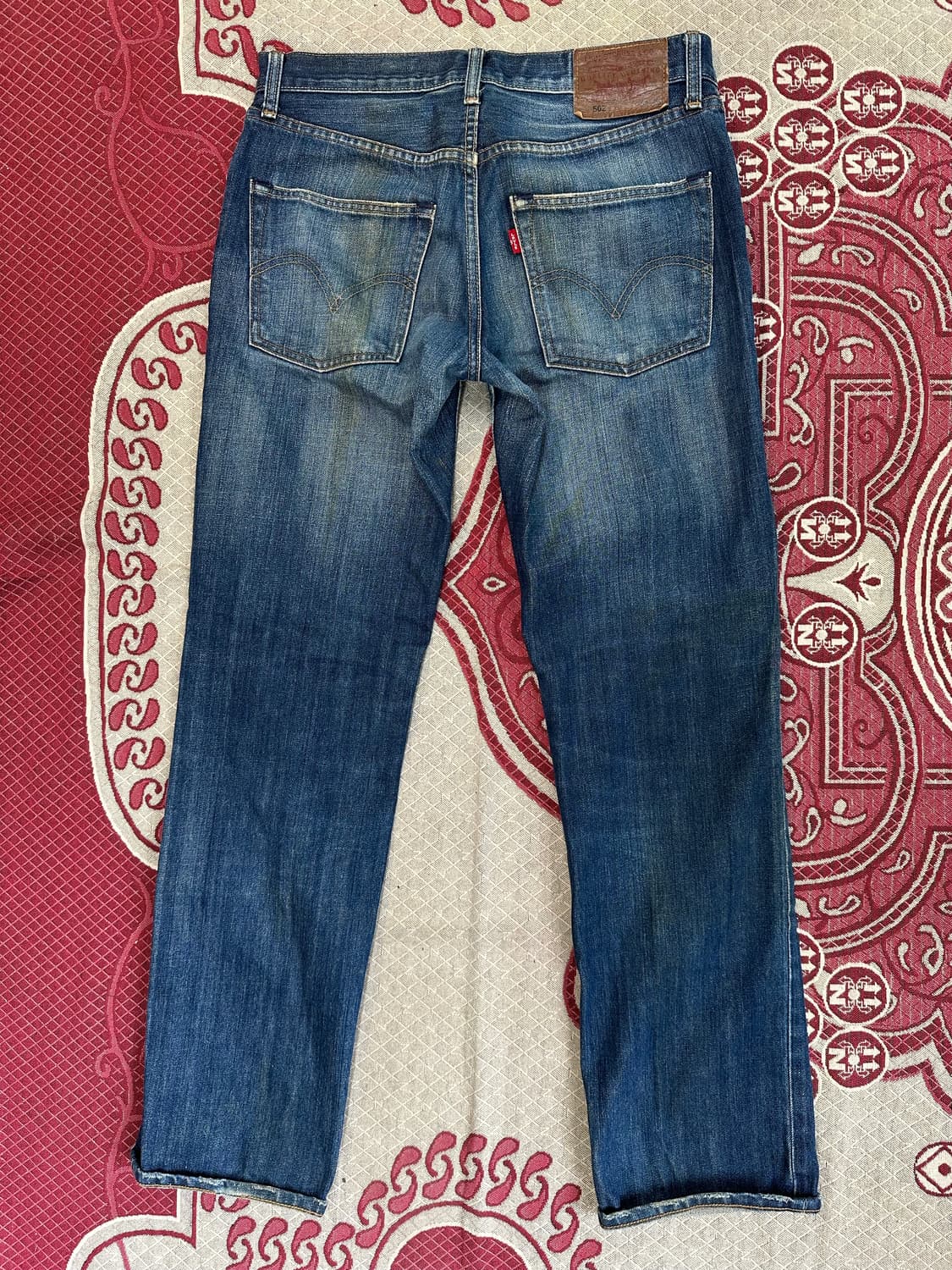 리바이스 502 더티워싱 데님 상품이미지2