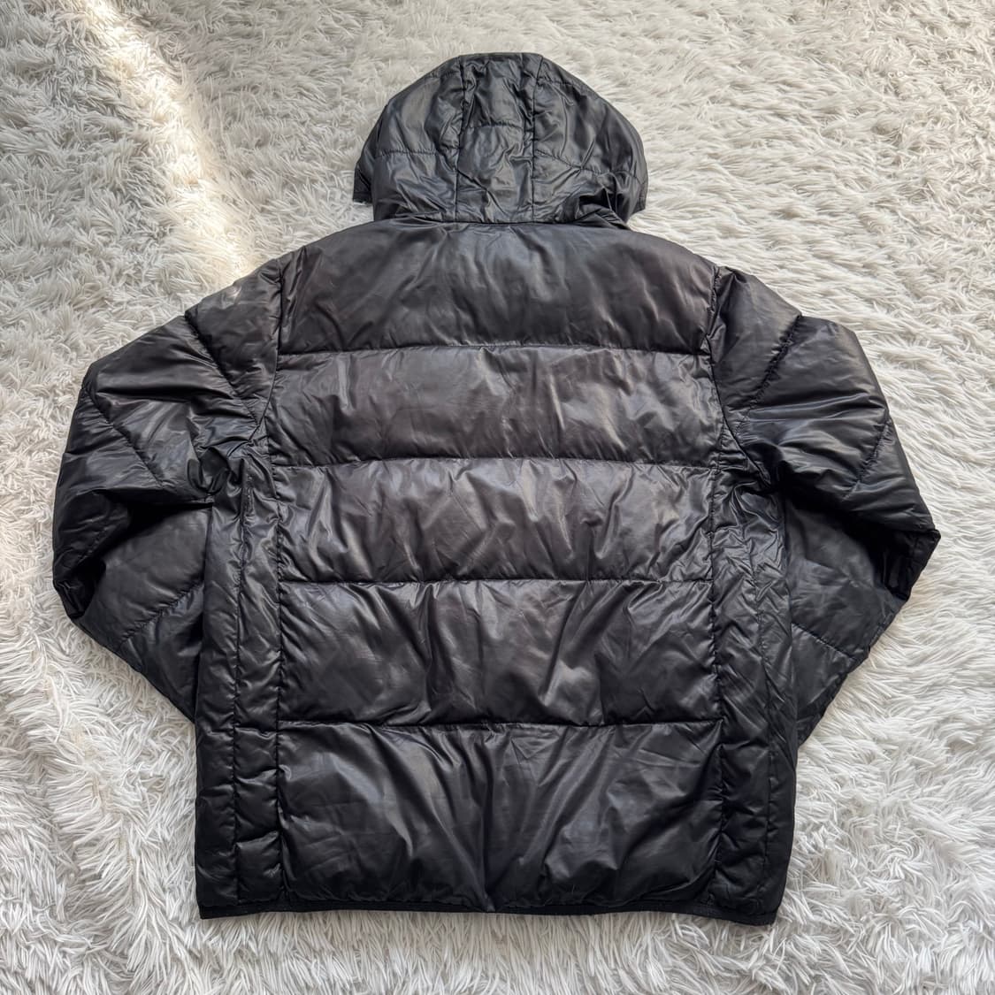 MICHALPHILIS 일본빈티지 후드패딩 경량패딩 빈티지패딩 L 100 상품이미지3