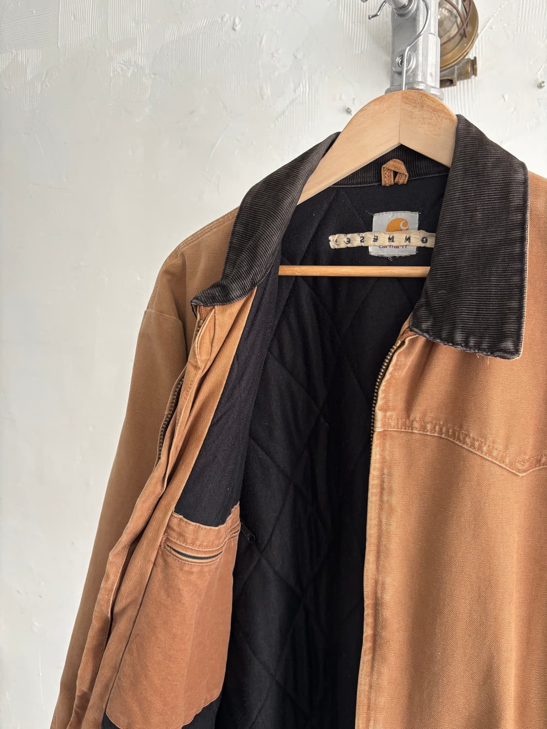 Carhartt 칼하트 산타페 브라운 워크 자켓 상품이미지5