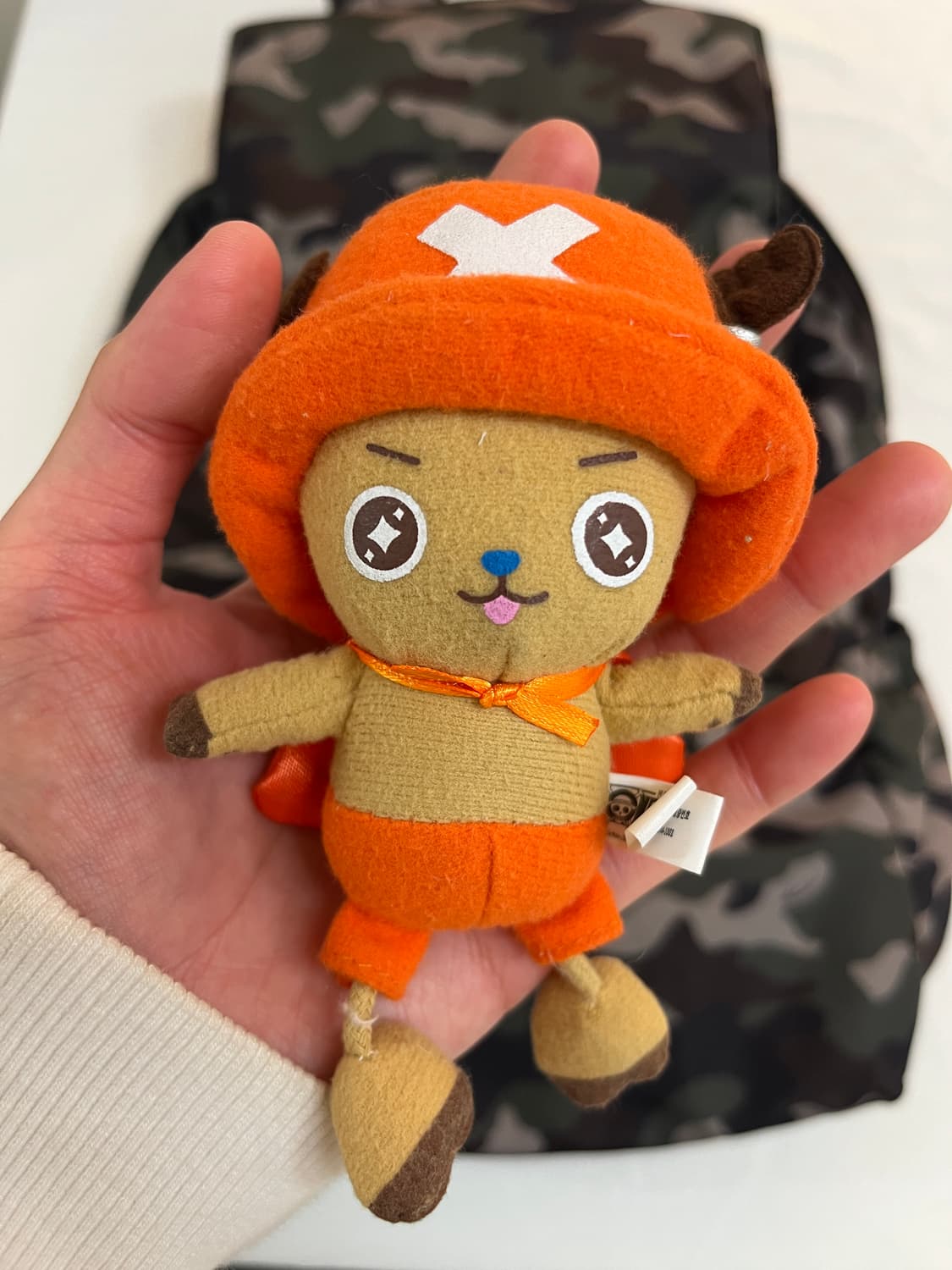 밀리터리 패턴 플라워 포인트 패딩 백팩🎒 상품이미지10