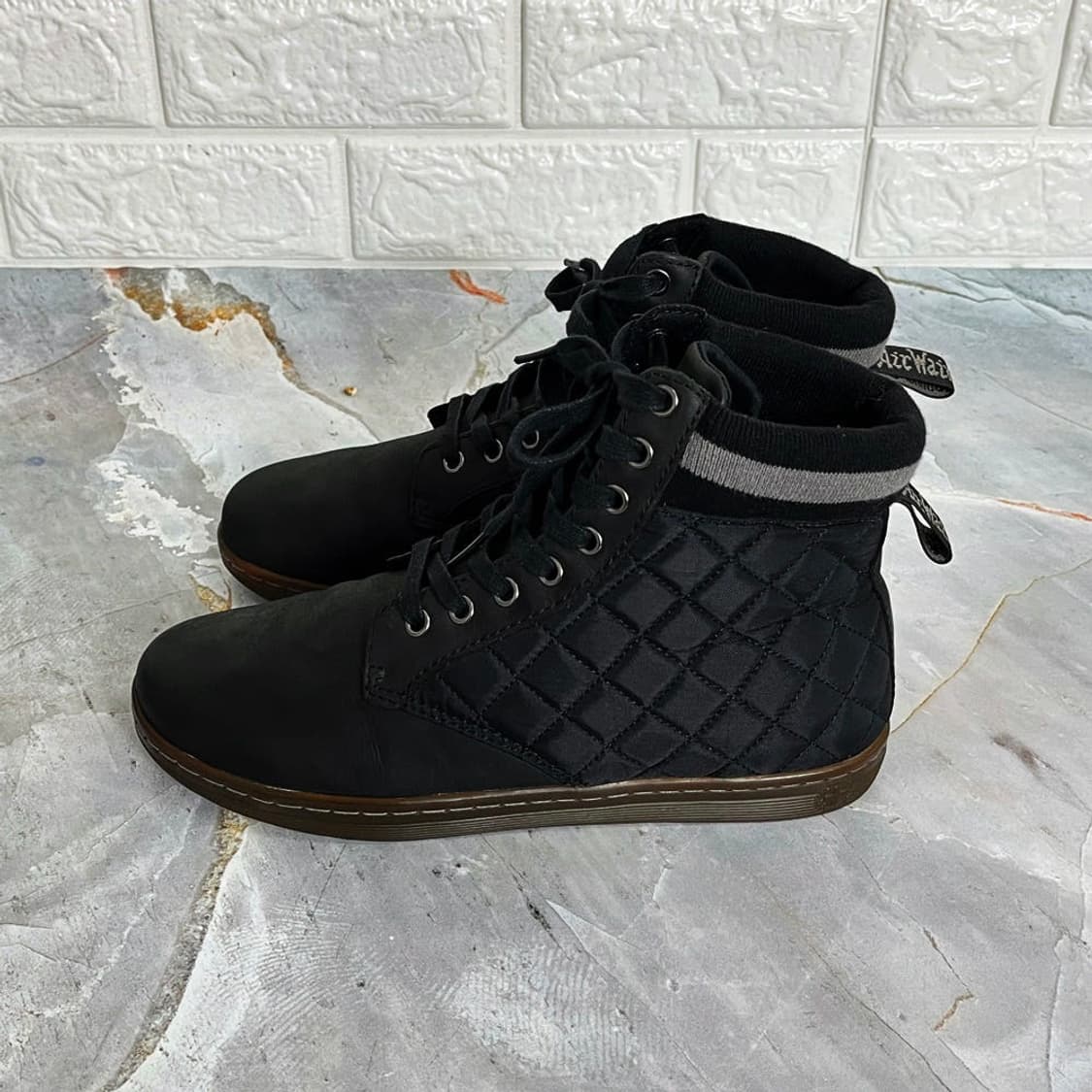 닥터마틴 EDUARDO 패딩 레더 하이탑 260 상품이미지3