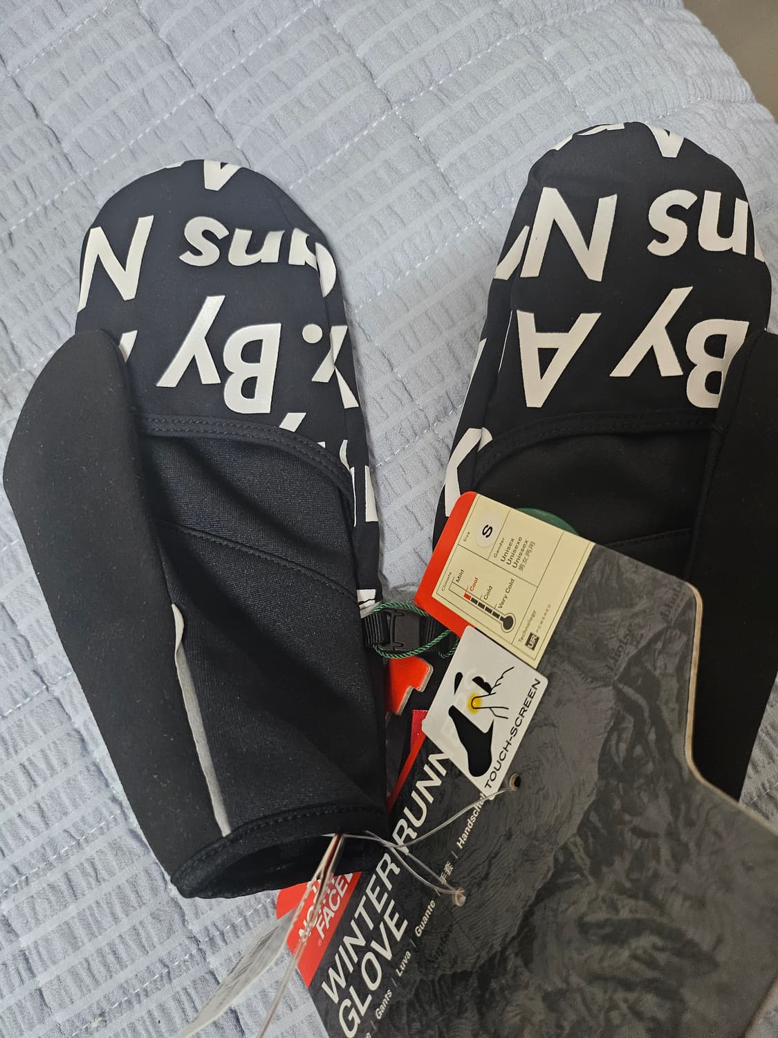 슈프림x노스페이스 콜라보 장갑(새상품) 상품이미지2