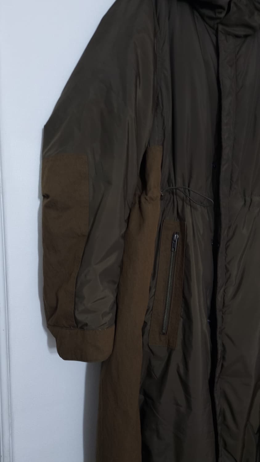 JNBY 카키 덕다운 패딩 코트 상품이미지2