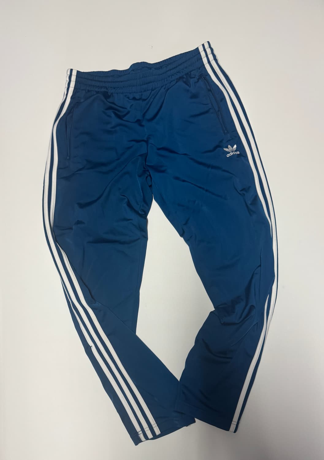 아디다스 파이어버드 마린 블루 트랙팬츠 XL 33인치 상품이미지1