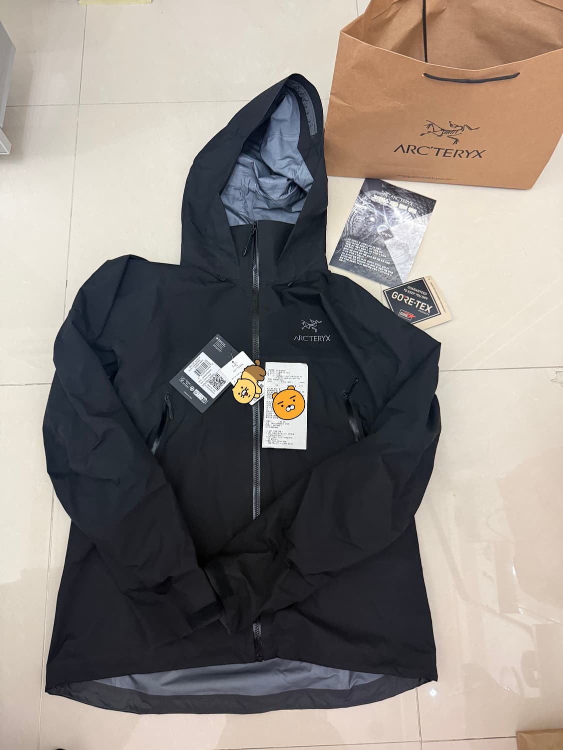 아크테릭스 베타ar 블랙 xl 상품이미지1