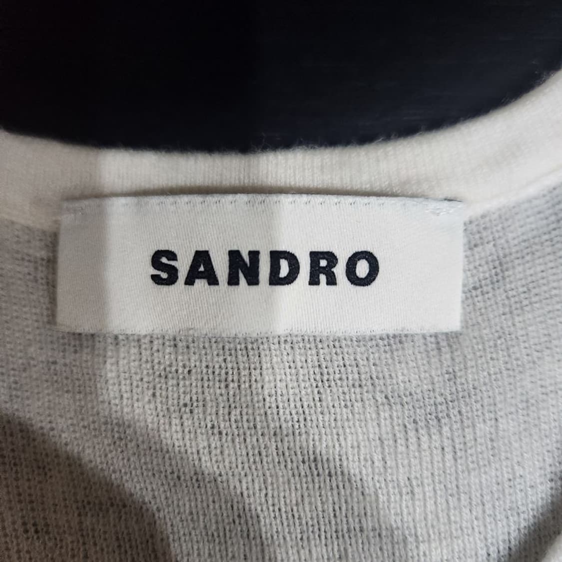 [여1]산드로 울 민소매 티셔츠[Y63-251] 상품이미지6