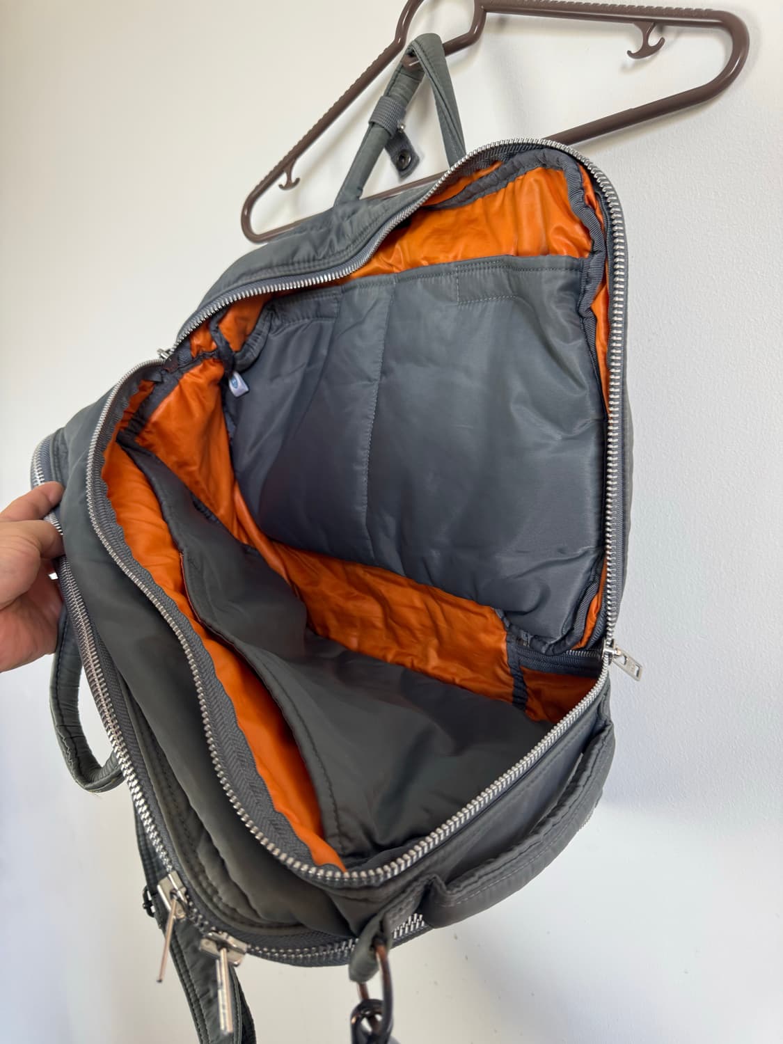 요시다포터 3way 브리프케이스 그레이 컬러  상품이미지7