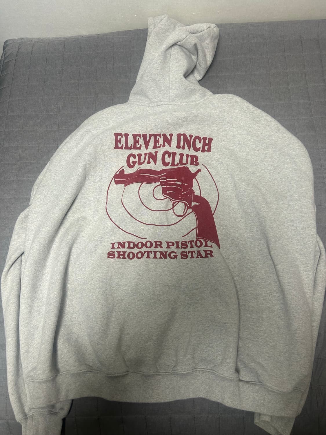 [M] 베트멍 건클럽 센스 한정판 후드 티셔츠 그레이 상품이미지1