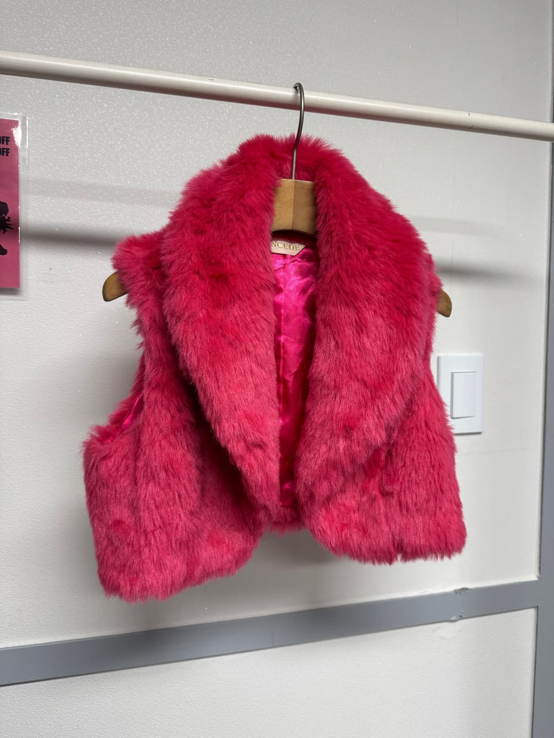 갸루 마젠타 퍼 베스트 상품이미지3