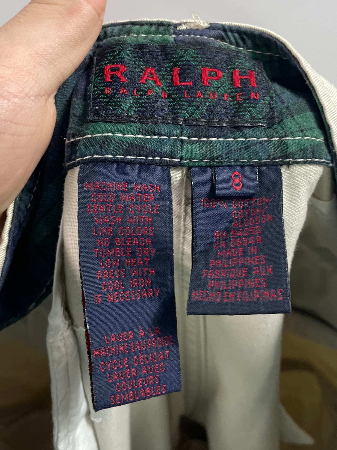 폴로 랄프로렌 스트레이트 치노 팬츠 (onp.56) 상품이미지6