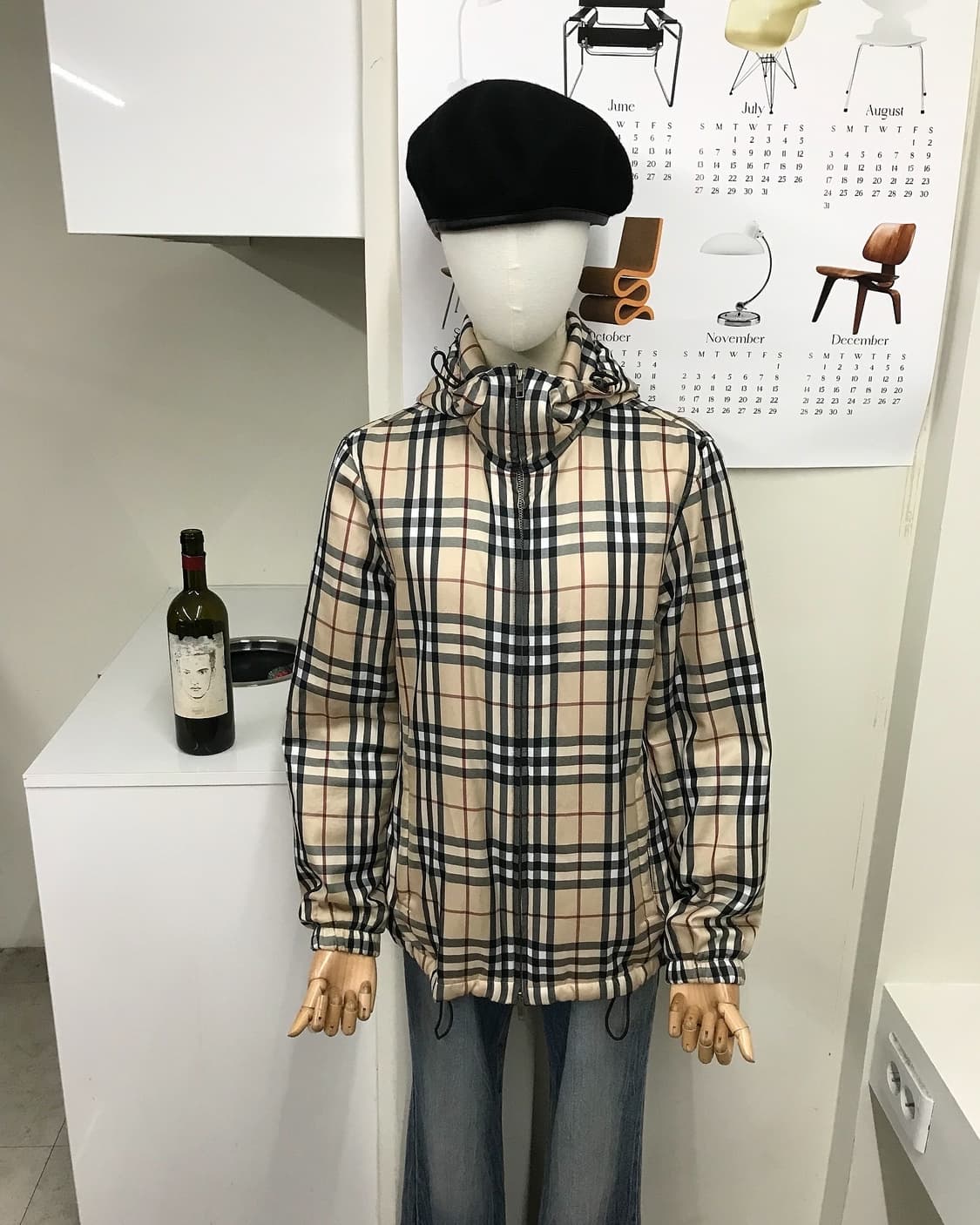 버버리 노바체크 후드 누빔 패딩 자켓 상품이미지7