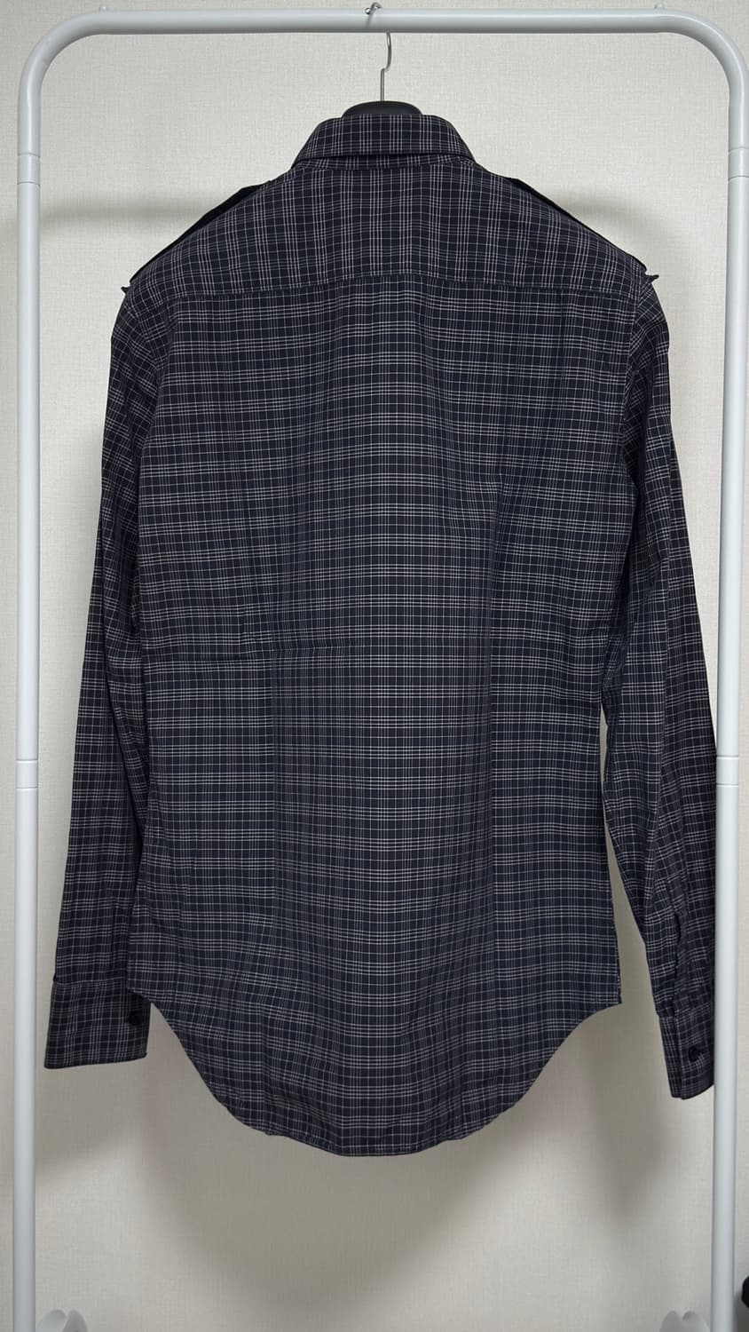 Dior Homme 08aw 밀리터리 체크 셔츠 38 상품이미지2