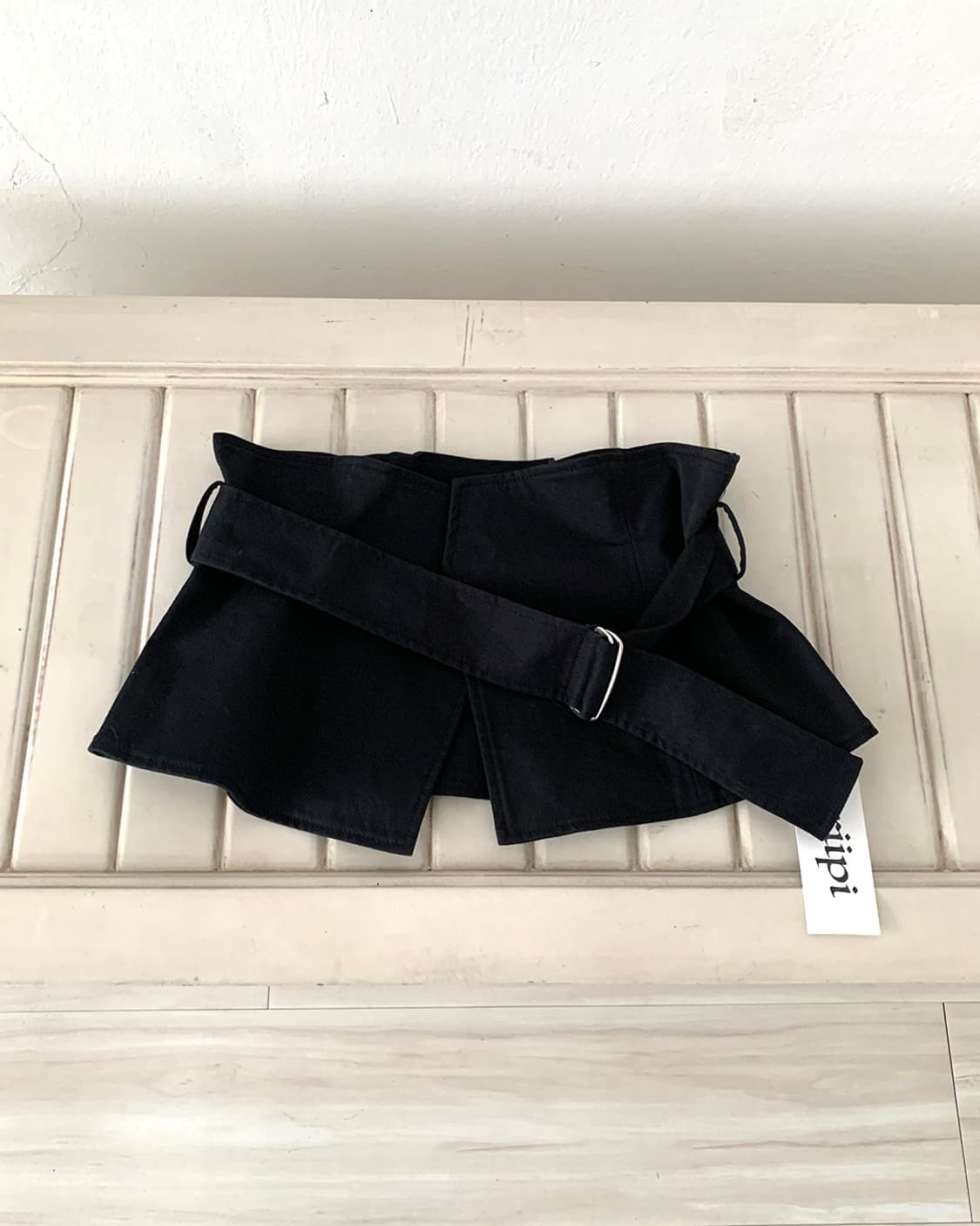 Black wrap corset belt 상품이미지1