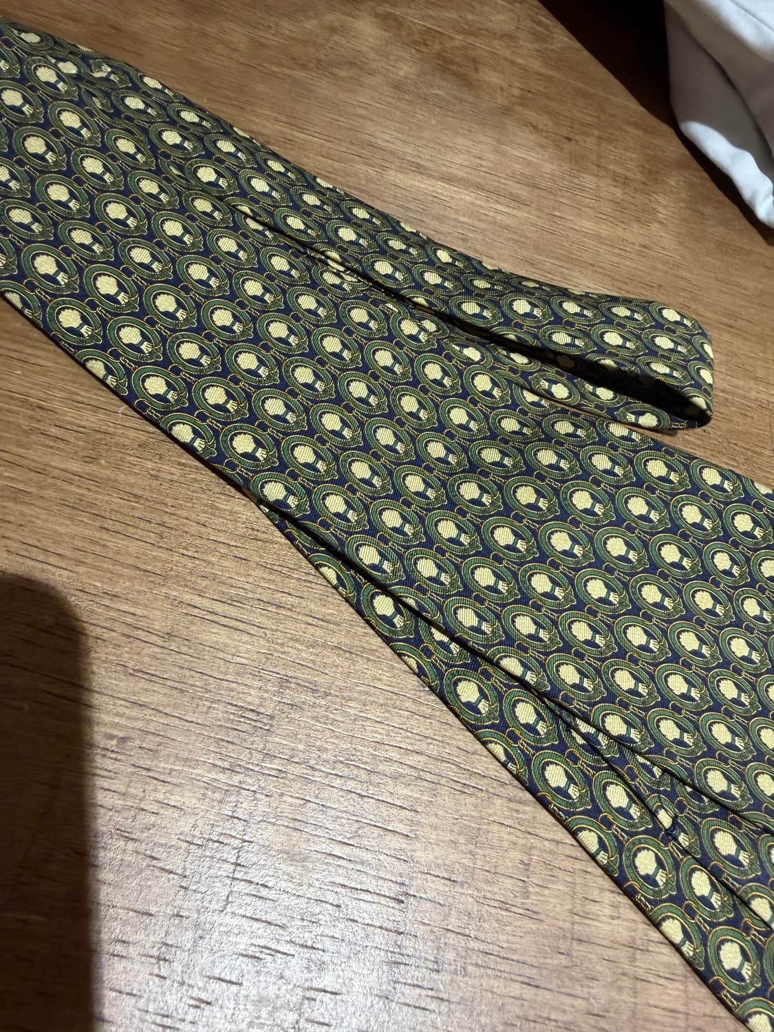 CHANEL 샤넬 silk 100% tie 상품이미지5