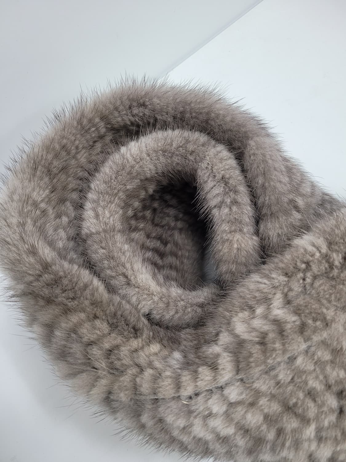 JINDO Sheborn 진도 쉬본 밍크 머플러 / 총장 168 상품이미지3