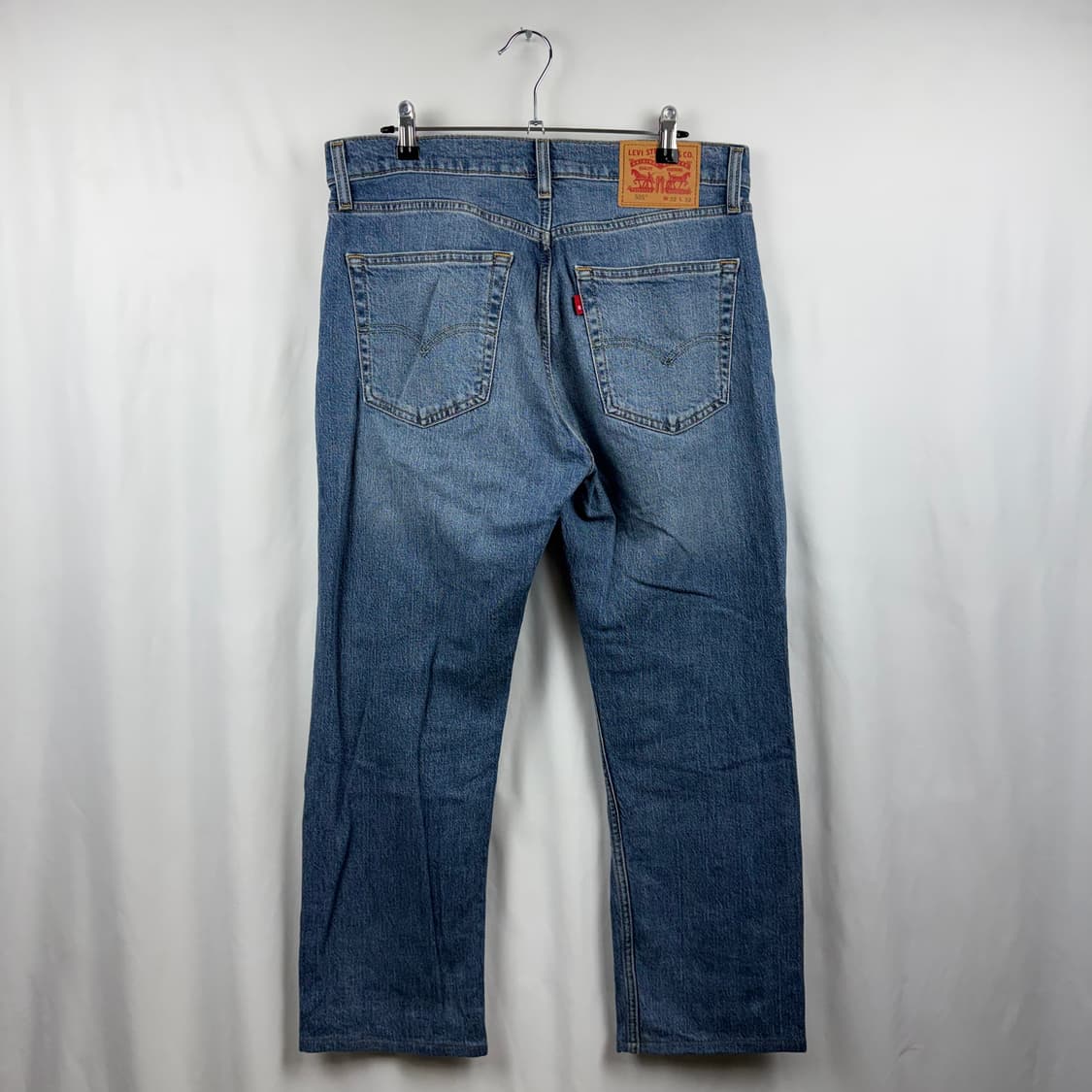 (32/32) 리바이스 505 연청 데님 팬츠 상품이미지4