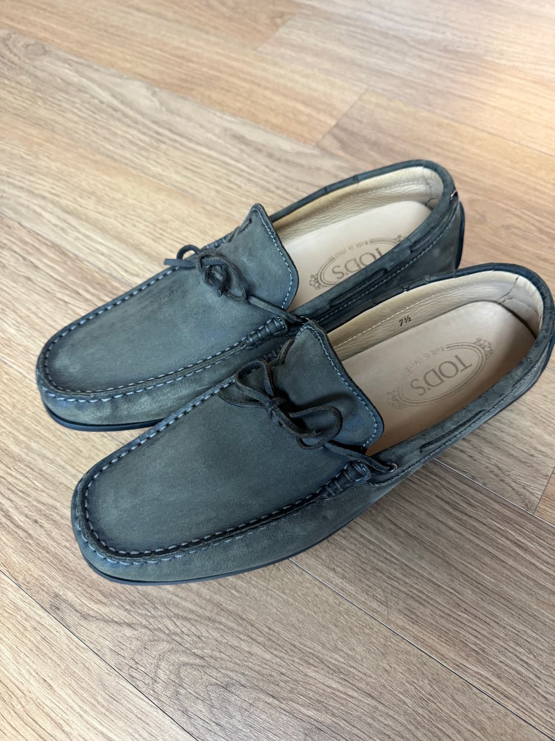 [Tod’s] 토즈 스웨이드 드라이빙 슈즈 7.5 상품이미지2