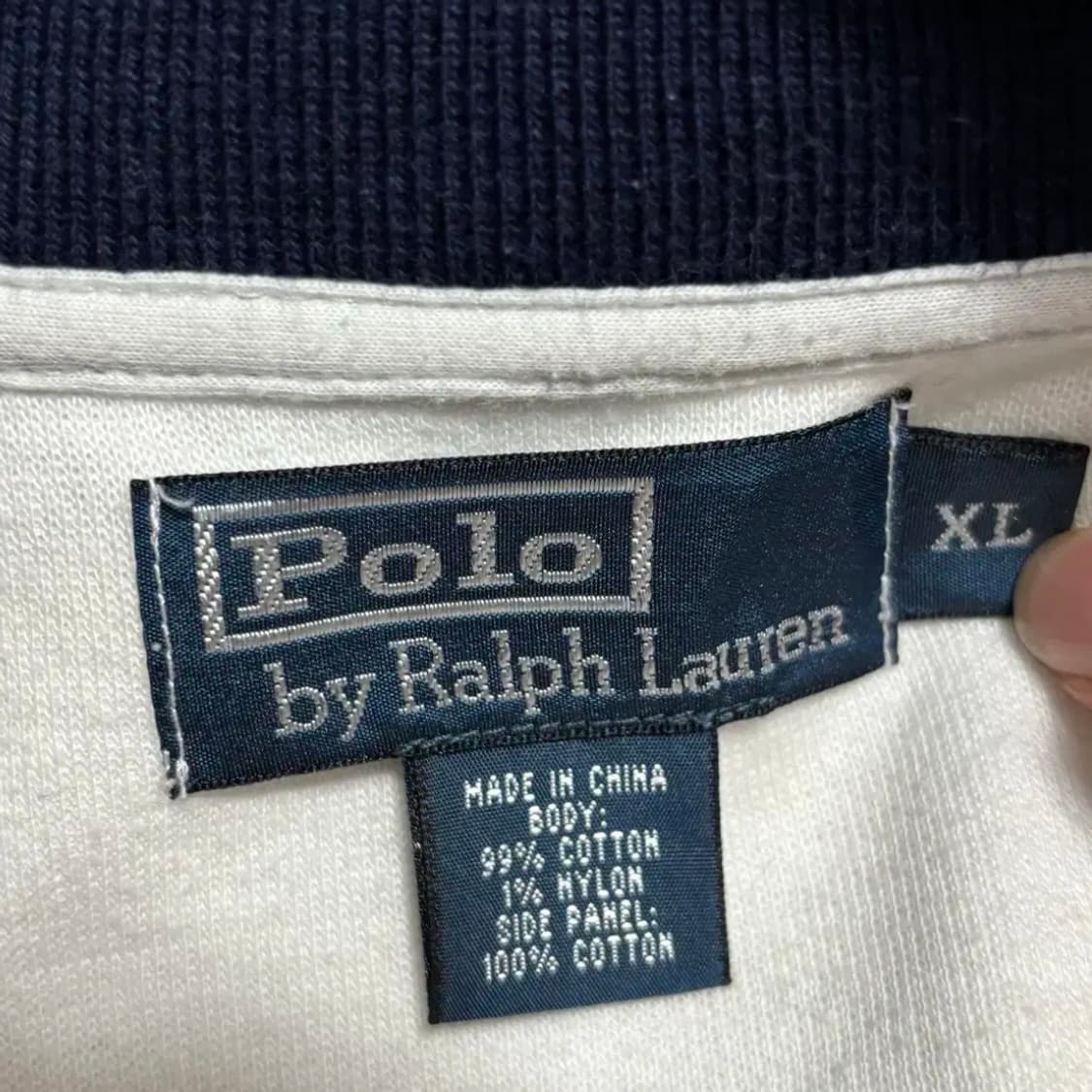 폴로랄프로렌 뉴욕 파이니스트 화이트 트랙 자켓 상품이미지4