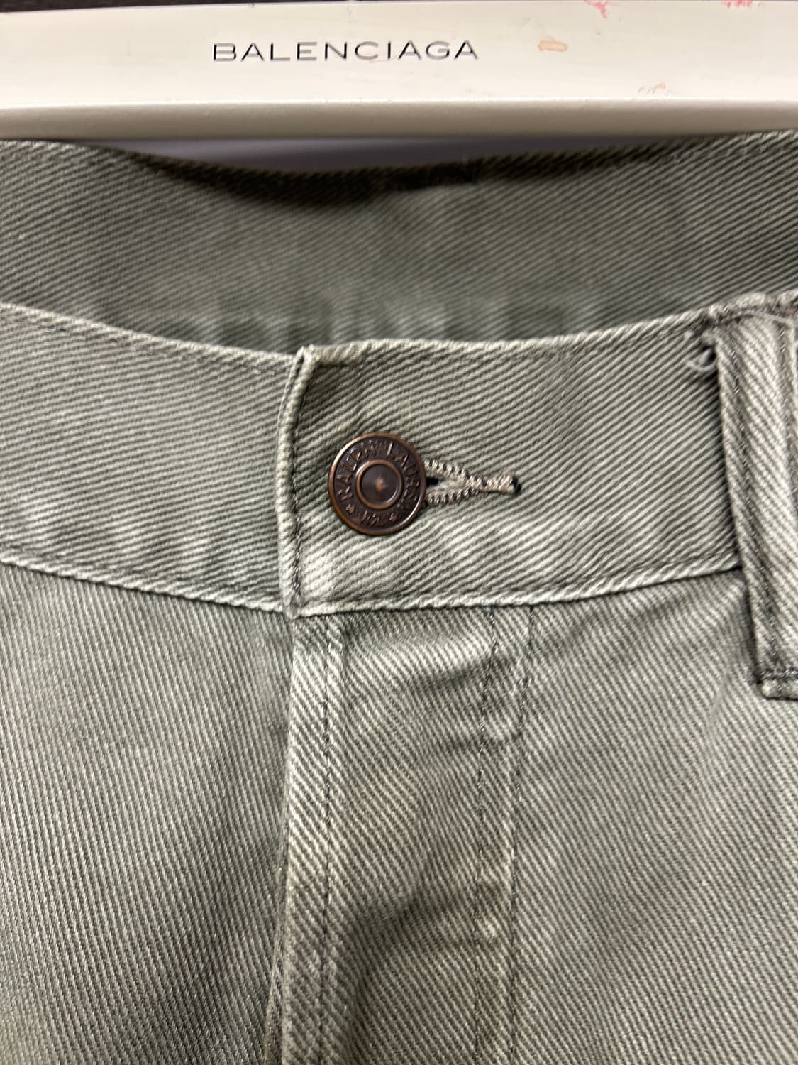 RRL 올리브 헤비코튼 불 데님 34 상품이미지5