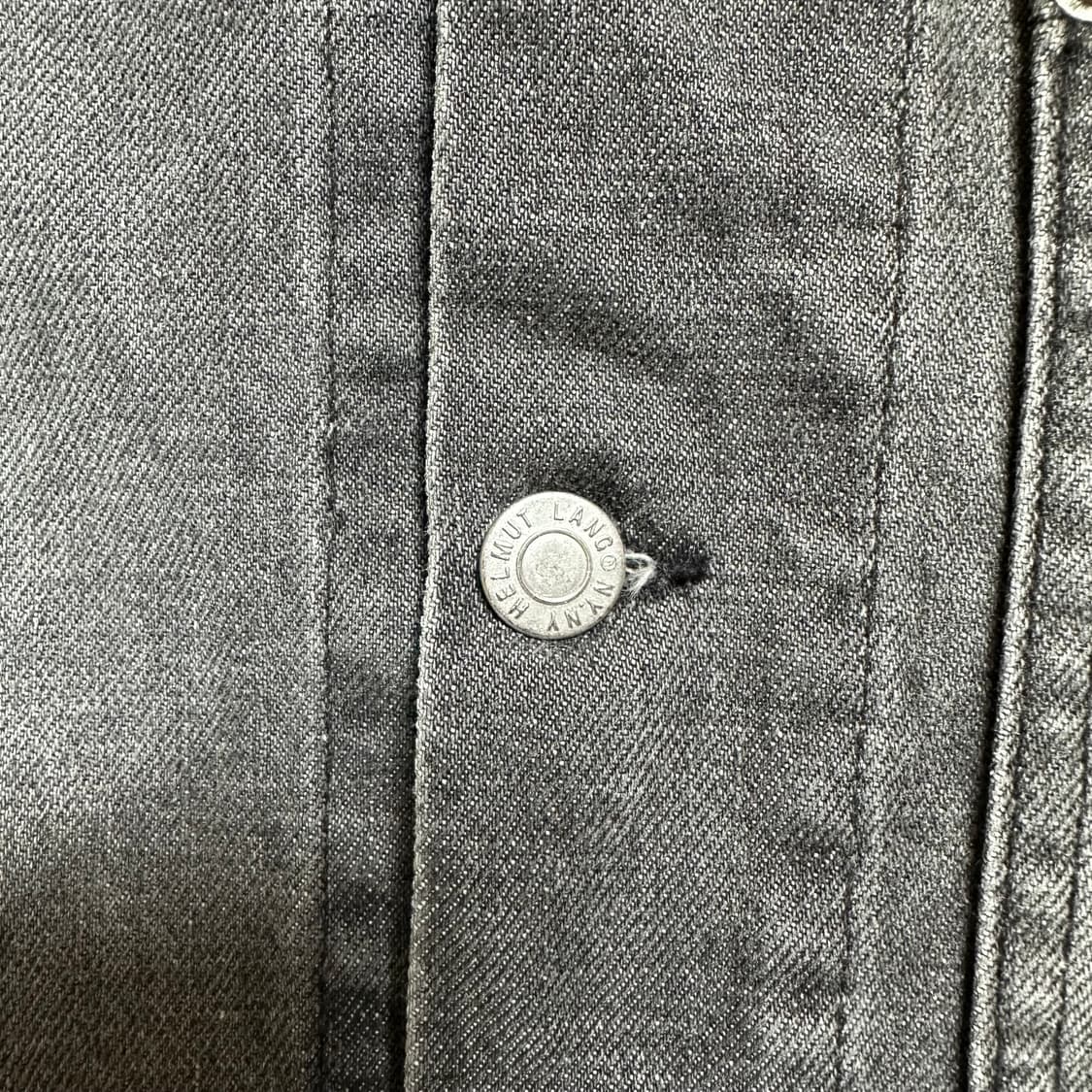 90s 헬무트랭 1세대 흑청 자켓 48사이즈 상품이미지4