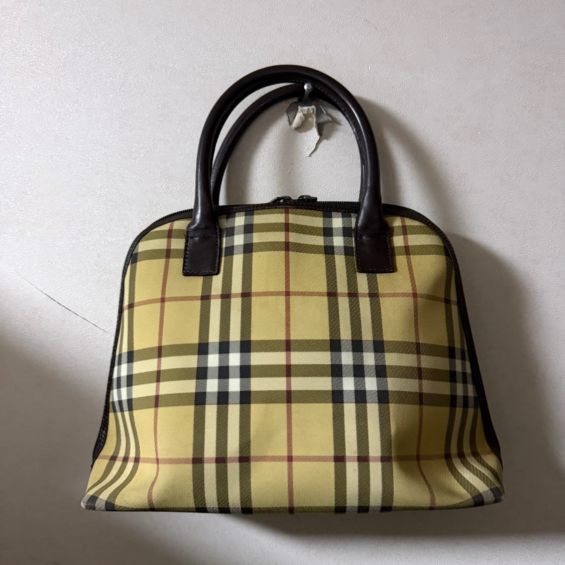빈티지 버버리 노바체크 토트 상품이미지4
