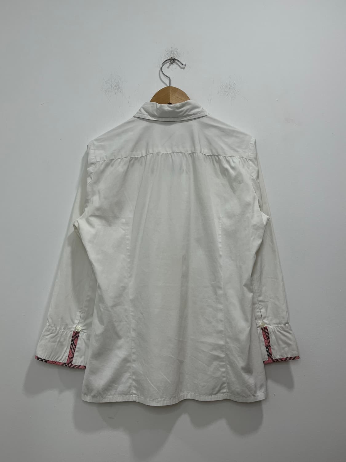 버버리 노바체크 핑크 셔츠 상품이미지9