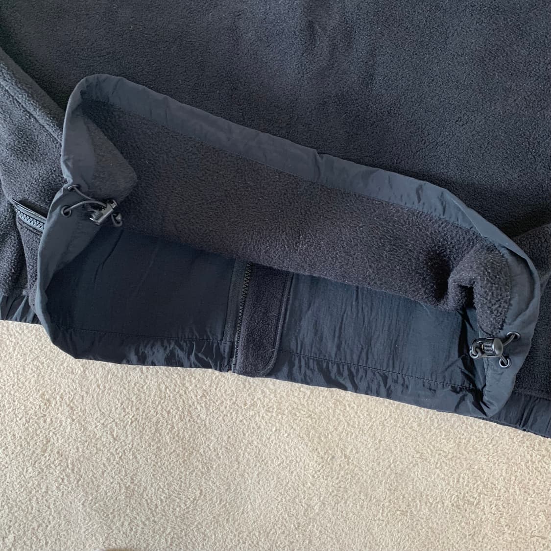 칼하트 WIP 노드 플리스 자켓(블랙/L) 남자 후리스 폴라텍 상품이미지6