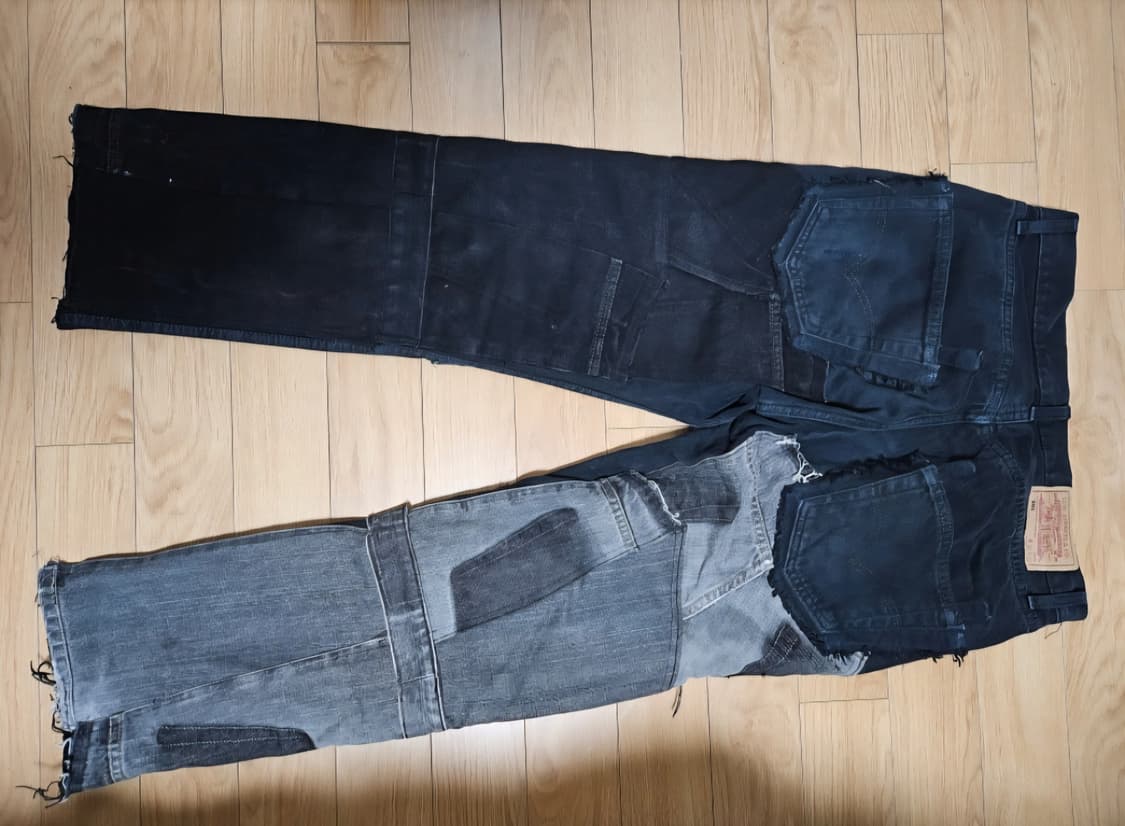 솝스 리워크 바지 상품이미지2