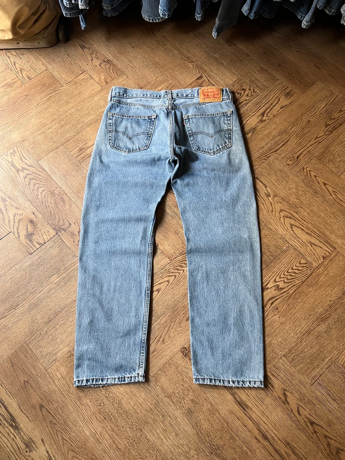 [34]리바이스 505 빈티지 워싱 레귤러 스트레이트 데님 팬츠 상품이미지8