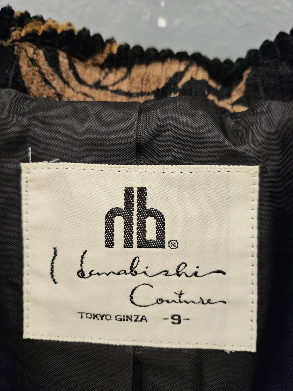 일본빈티지 h.b 블랙장미 코듀로이셋업 상품이미지4