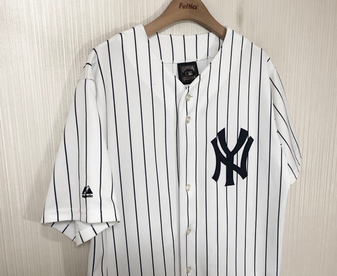 MLB 마제스틱 쿠퍼스타운컬렉션 뉴욕양키스 홈유니폼/져지 M 상품이미지5