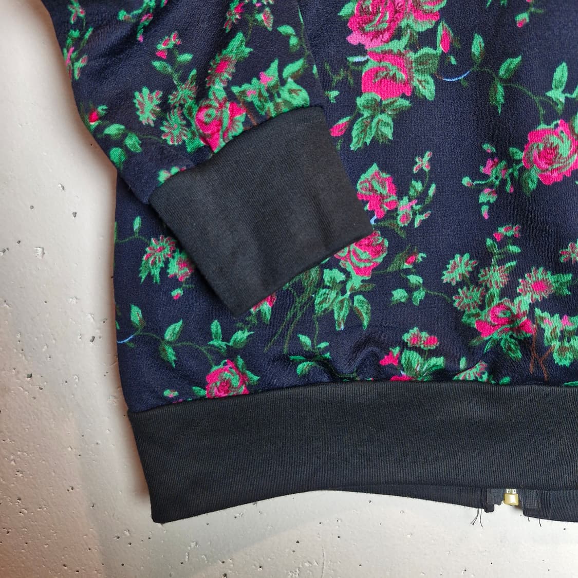 JPN 플라워 패턴 집업 자켓 L 상품이미지2