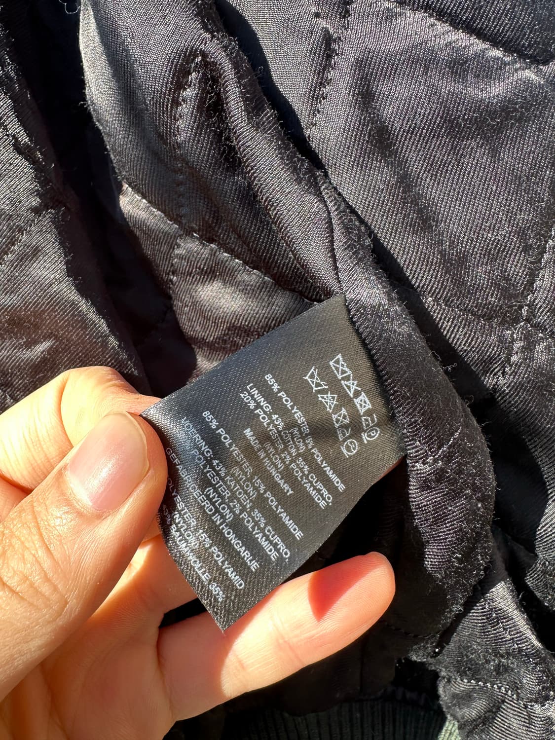 [S]드리스반노튼 크링클 봄버 상품이미지4