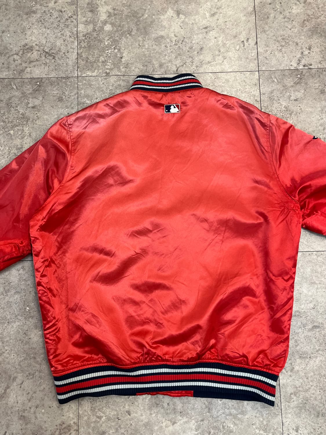 엠엘비 LA에인절스 바시티 자켓 레드 100 #csz2594 상품이미지7