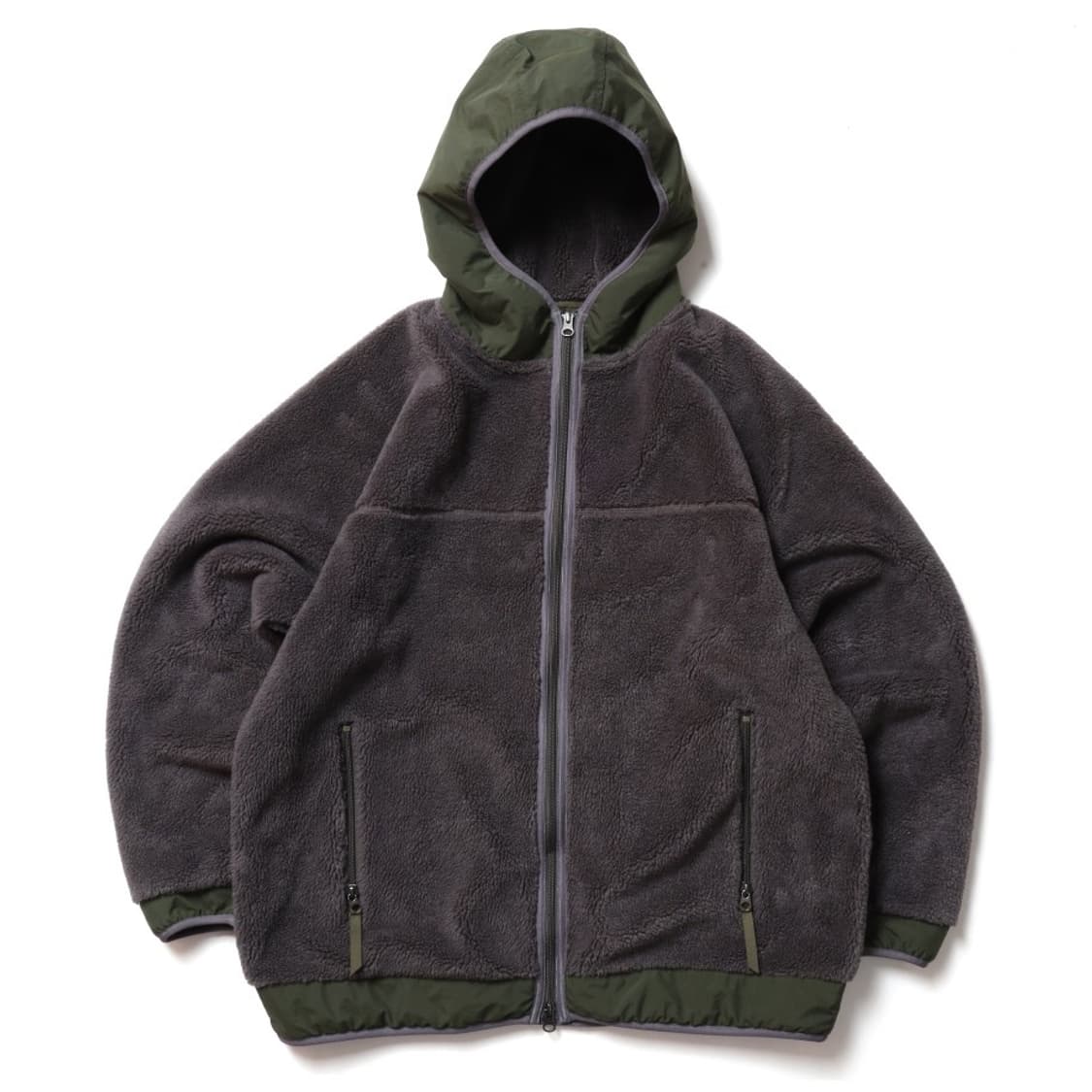 칼 오 라인 Cal O Line Fleece Hoodie Jacket   상품이미지1