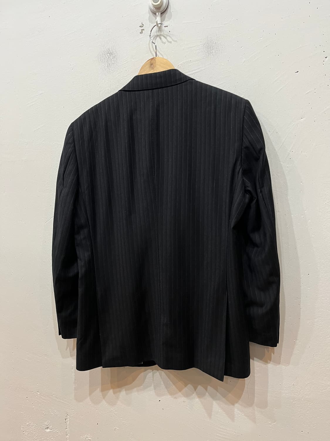 LANVIN 랑방 2B 스트라이프 울 실크 블레이저 자켓 상품이미지7